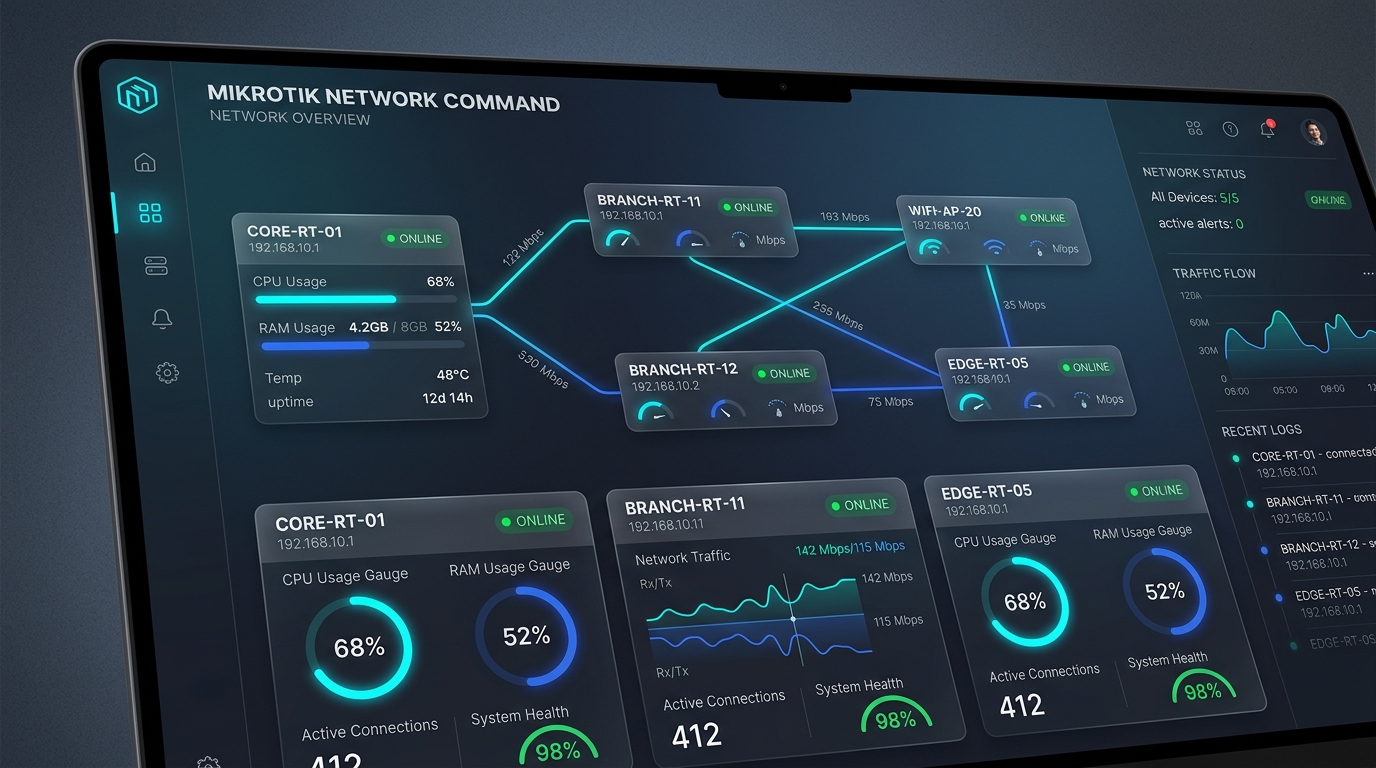 Conexión Multiequipo MikroTik